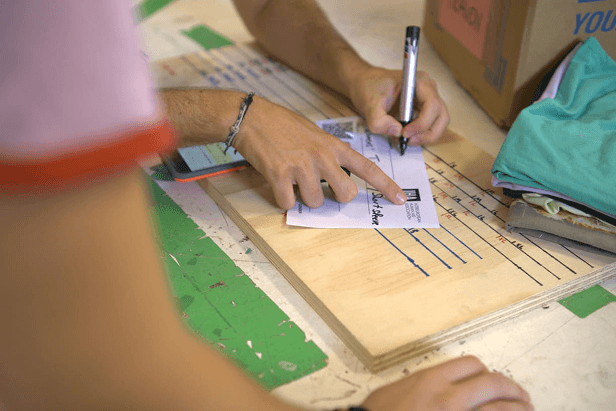 writing data on paper